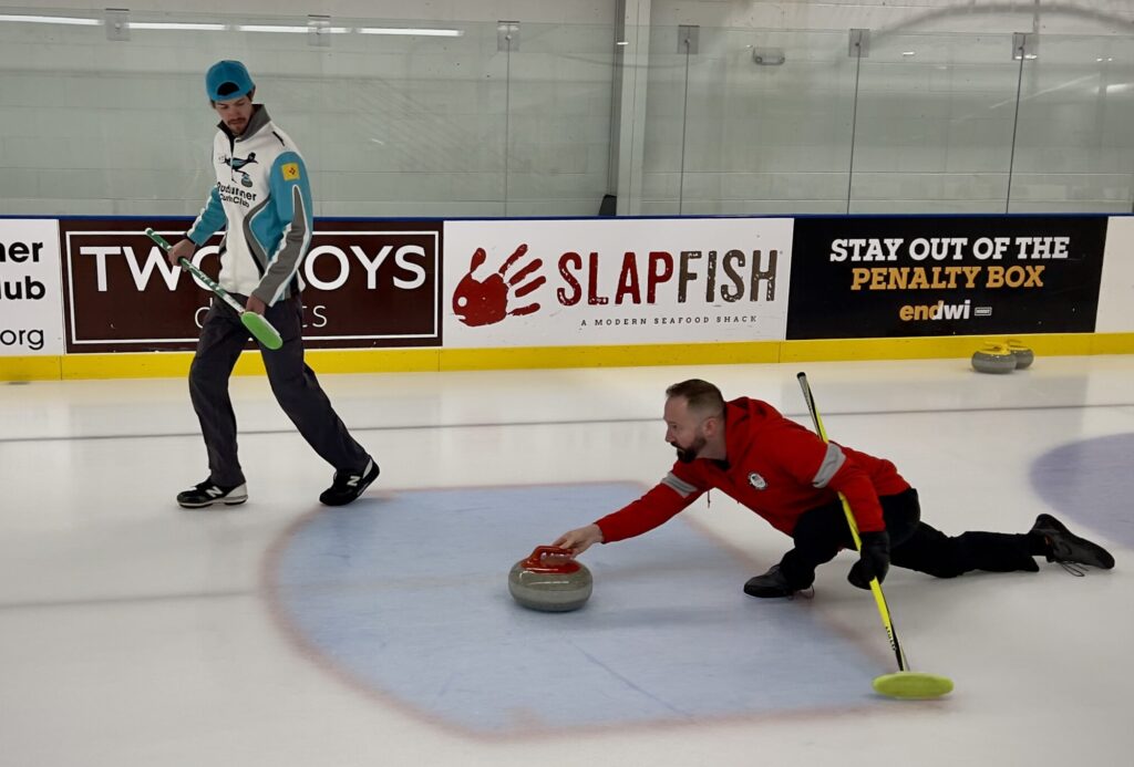 Tyler George in the tunnels